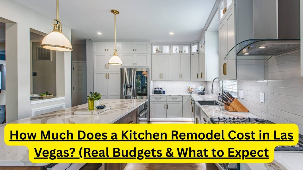 How Much Does a Kitchen Remodel Cost in Las Vegas? (Real Budgets & What to Expect)