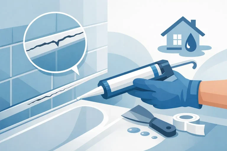 How to Fix Cracked Caulk Without Bigger Leaks
